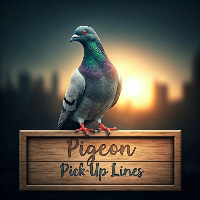 pigeon pick-up lines