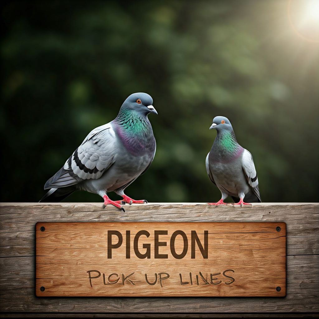 Pick up lines for all pigeon breeds